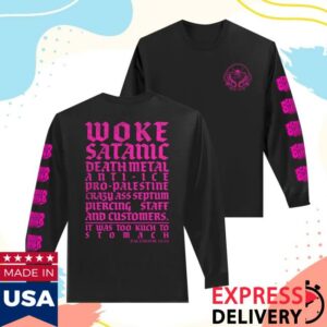 Cobra Burger Merch Store Shop Woke Burger Long Sleeve