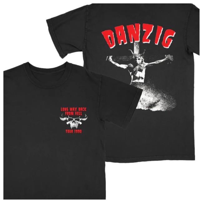 Dasbootleg13 Store Merch Back From Hell 1990 Black Shirt Dasbootleg13 Store Merch Back From Hell 1990 Black Shirt