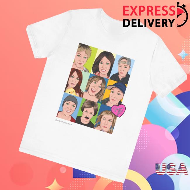 Shawna The Mom Merch Store Shawnaverse Grid Tee Shawna The Mom Merch Store Shawnaverse Grid Tee