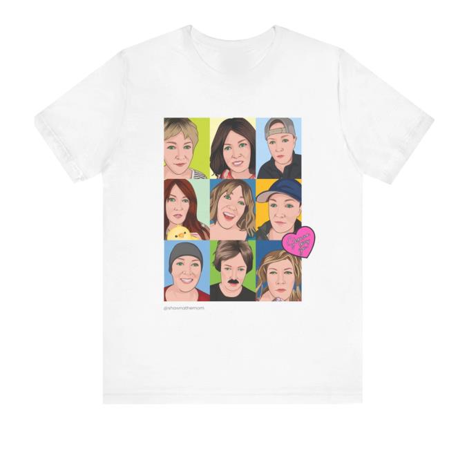 Shawna The Mom Merch Store Shawnaverse Grid Tee Shawna The Mom Merch Store Shawnaverse Grid Tee