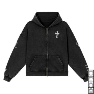 Aykons Merch Store 440 Cor13 Snow Wash Zip