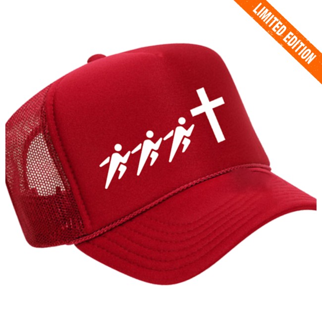Bornagainrunclub Store Merch Chasing Jesus Red Hat Bornagainrunclub Store Merch Chasing Jesus Red Hat