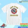 kenny Sharks Pro Shop Merch Store San Jose Sharks First Responders Fireman White Teea