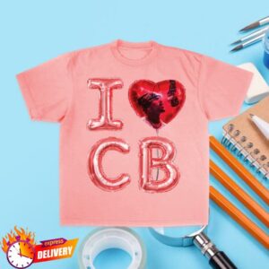 Team Breezy Official Merch Store I Love Cb Balloon Ss T-Shirt