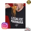 kenny Flavortown Merch Store Legalize Marinara T Shirte