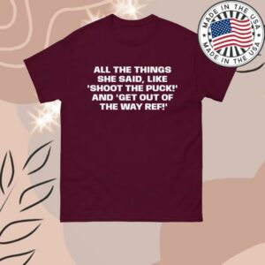 Double Hockey Stix Merch Store All The Things She Said Like
