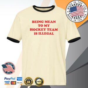 Double Hockey Stix Merch Store Illegal Ringer Tee