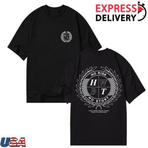 Hwbt Merch Store Shop Crest Oversized T-Shirt
