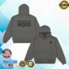 kenny 2819 Church Merch Store Preach The Word Hoodie Gray Grayaa