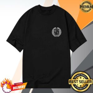Hwbt Merch Store Crest Oversized T-Shirt Black