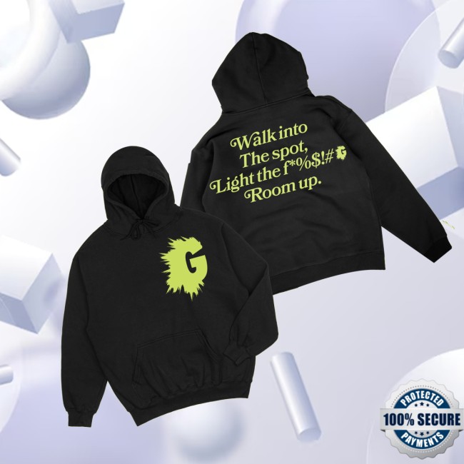 Fyl Brand Store Merch Light The Room Up Quotable Hoodie Fyl Brand Store Merch Light The Room Up Quotable Hoodie