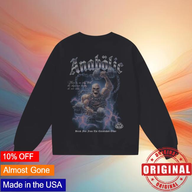 Anabolic Apparel Merch Store Skull N’ Bones Crewneck Anabolic Apparel Merch Store Skull N’ Bones Crewneck