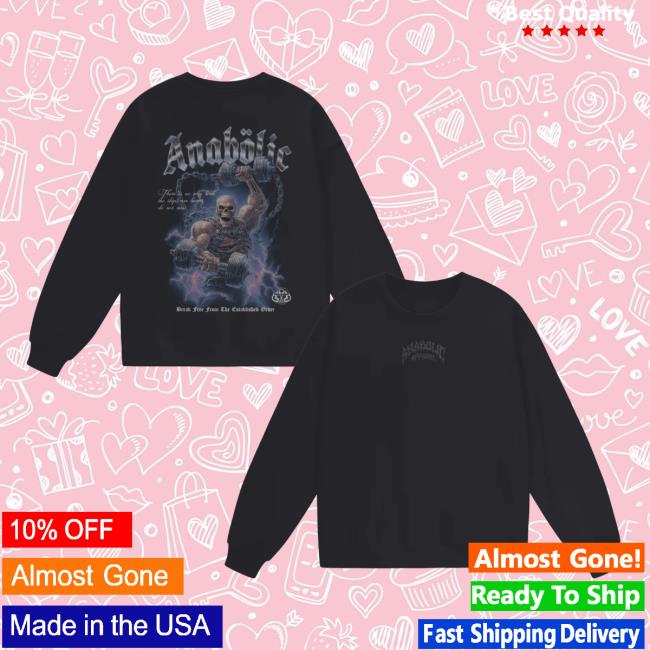 Anabolic Apparel Merch Store Skull N’ Bones Crewneck Anabolic Apparel Merch Store Skull N’ Bones Crewneck