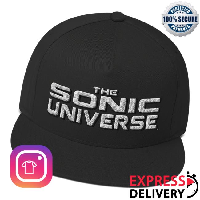 The Sonic Universe Official Store Tsu Flat Bill Cap The Sonic Universe Official Store Tsu Flat Bill Cap