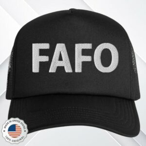 The Officer Tatum Store Merch Fafo Embroidered Trucker Hat