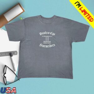 Stormrider Merch Store Death To Ego Tee Gray