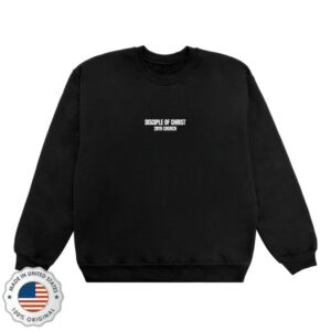 2819 Store Merch Disciple Of Christ Crew Black/White