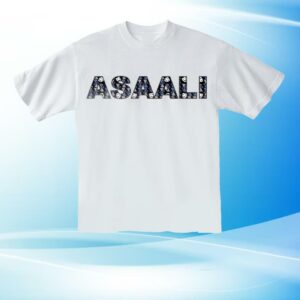 Asaali Merch Store Asaali Logo T-Shirt Blue