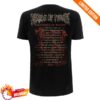 Cradle Of Filth Store Merch Cradle Of Filth My First Bloodbath White Tee