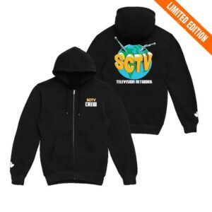 Retrokid Merch Store Sctv Crew Full-Zip Hoodie