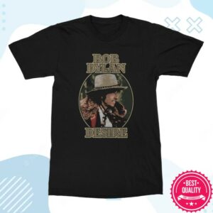 Bob Dylan Store Merch Desire Black T-Shirt