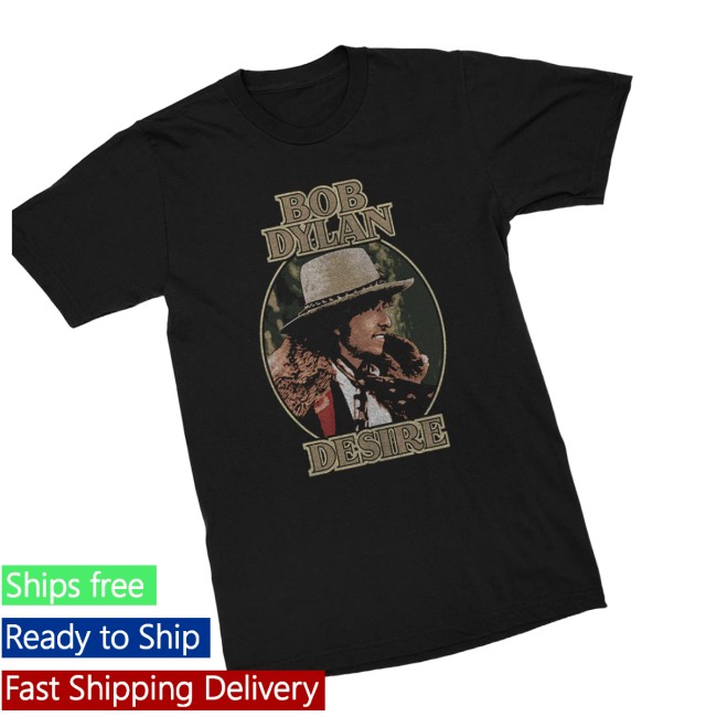 Bob Dylan Store Merch Desire Black T-Shirt Bob Dylan Store Merch Desire Black T-Shirt