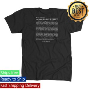 Death To The World Store Merch Original Elder Nikodim Death To The World Shirt