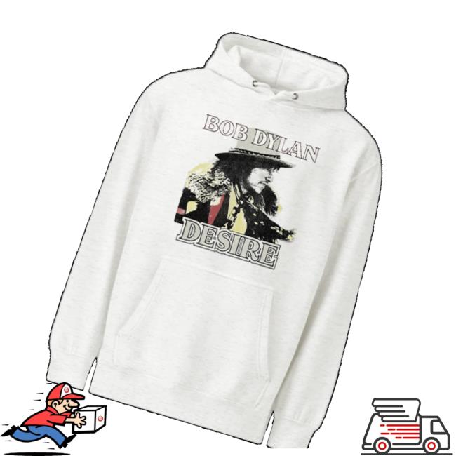 Bob Dylan Merch Store Desire Off White Heather Hoodie Bob Dylan Merch Store Desire Off White Heather Hoodie
