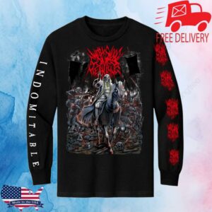 White Blood Comes Cleansing Merch Store Indomitable Long Sleeve Tee