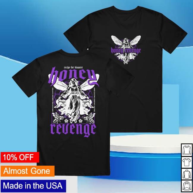 Honey Revenge Merch Store Angel Black T-Shirt Honey Revenge Merch Store Angel Black T-Shirt