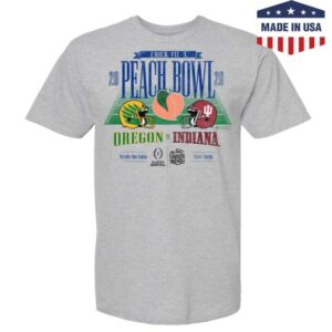 Peach Bowl Merch Store 2026 Chick-Fil-A Peach Bowl 2 Team Hthr Grey Sst