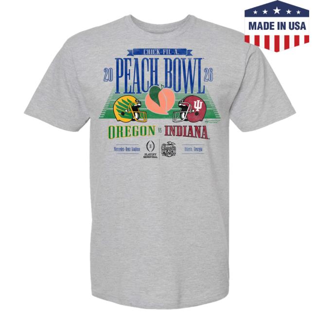 Peach Bowl Merch Store 2026 Chick-Fil-A Peach Bowl 2 Team Hthr Grey Sst Peach Bowl Merch Store 2026 Chick-Fil-A Peach Bowl 2 Team Hthr Grey Sst