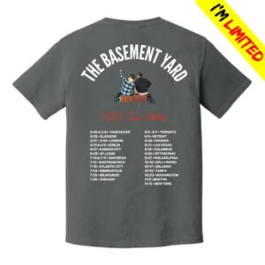 The Basement Yard Store Merch Tby 2025 To The World Vintage Black Tour Tee