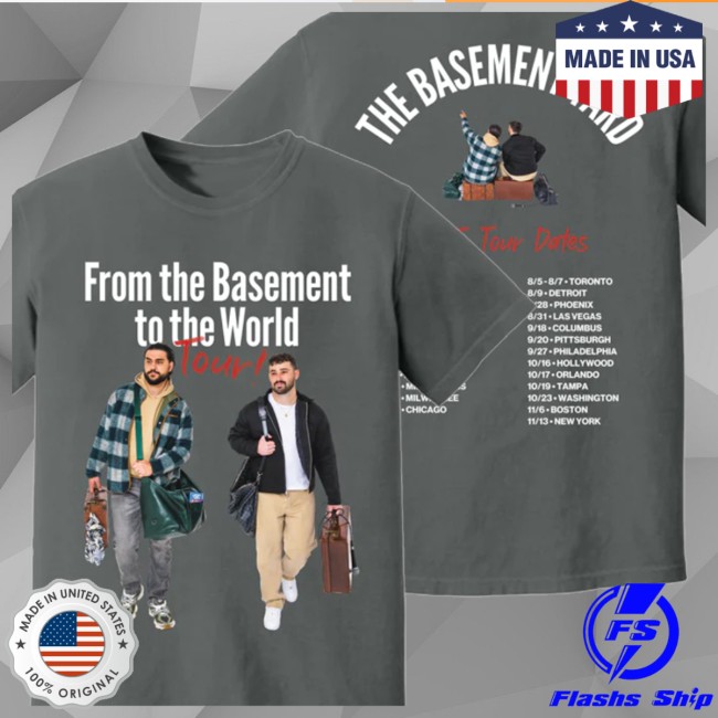 The Basement Yard Store Merch Tby 2025 To The World Vintage Black Tour Tee