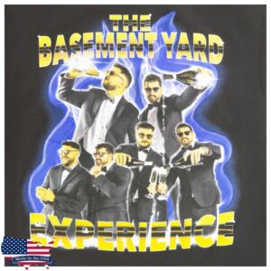 The Basement Yard Store Merch Tby Flames Black Hoodie