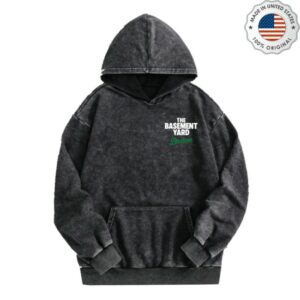 The Basement Yard Store Merch Tby Ftbt…Boston Mineral Washed Carbon Hoodie