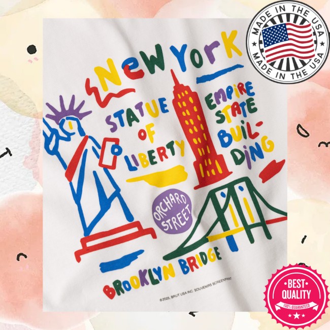 Brut Clothing Store Merch The New-York Souvenirs Tee Brut Clothing Store Merch The New-York Souvenirs Tee