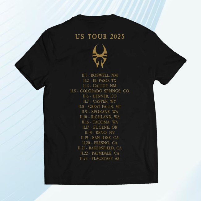 Maximum Cavalera Store Merch Soulfly 2025 Us Tour Date Shirt Maximum Cavalera Store Merch Soulfly 2025 Us Tour Date Shirt