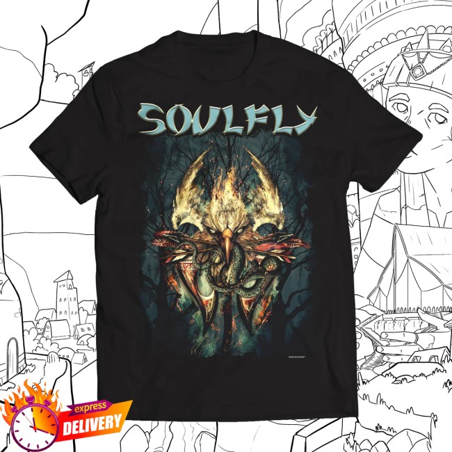 Maximum Cavalera Store Merch Soulfly Eagle Shirt Maximum Cavalera Store Merch Soulfly Eagle Shirt