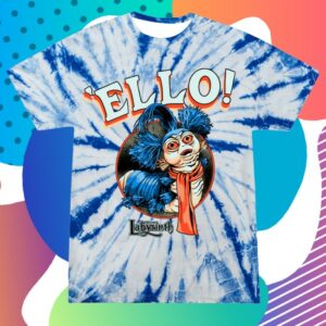 Cavitycolors Store Merch Labyrinth ‘Ello – Tie-Dye T-Shirt