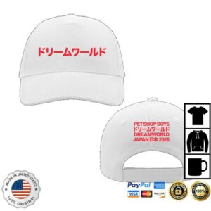Pet Shop Boys Merch Store Shop Japan 2026 White Hat