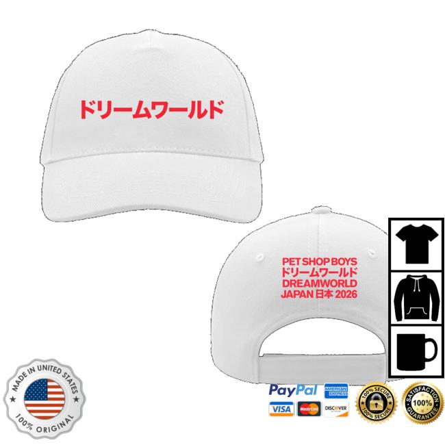 Pet Shop Boys Merch Store Shop Japan 2026 White Hat Pet Shop Boys Merch Store Shop Japan 2026 White Hat