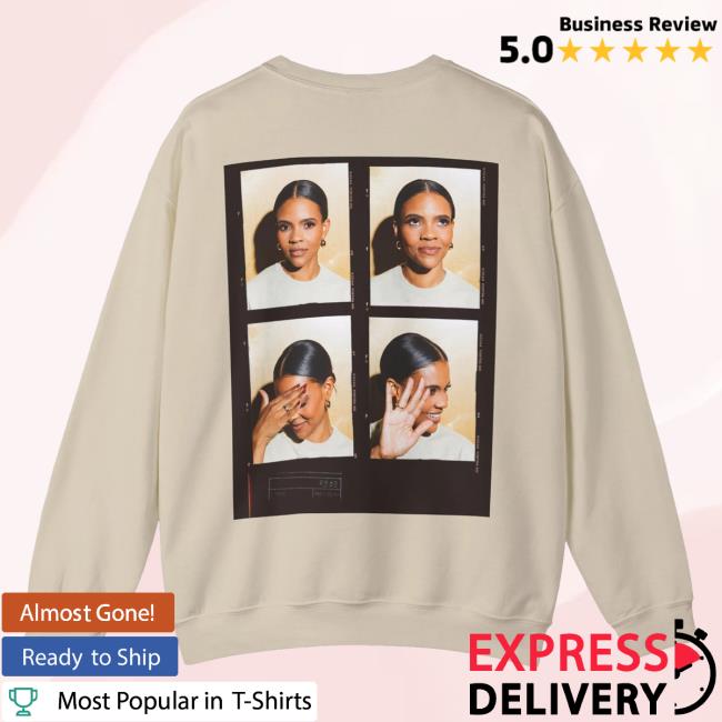 Candace Owens Merch Store Strike A Pose Crewneck Candace Owens Merch Store Strike A Pose Crewneck