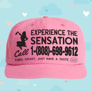 Yung Gravy Store Merch Call Me Hat Pink