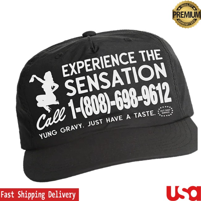 Yung Gravy Store Merch Call Me Hat Black Yung Gravy Store Merch Call Me Hat Black