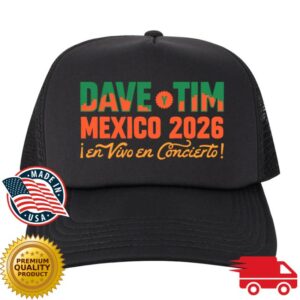 Dave And Tim Riviera Maya Store Merch Vivo Foam Trucker Hat