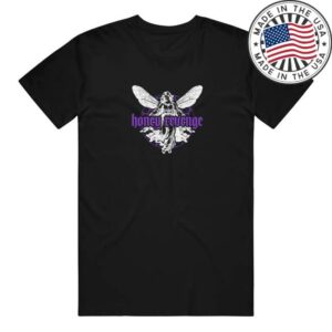 Honey Revenge Merch Store Angel Black T-Shirt