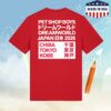 kenny Pet Shop Boys Merch Store Japan 2026 Red T Shirta
