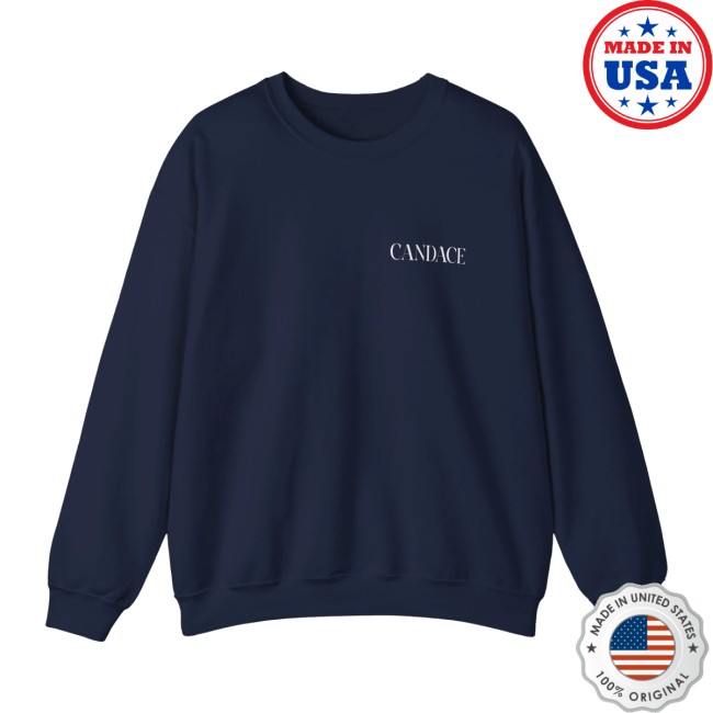 Candace Owens Store Merch Conspiracy Girlie Crewneck Candace Owens Store Merch Conspiracy Girlie Crewneck