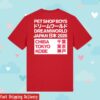 kenny Pet Shop Boys Store Merch Japan 2026 Red T Shirt wew